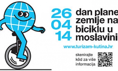 Dan planeta Zemlje na biciklu u Moslavini 26.4.2014.