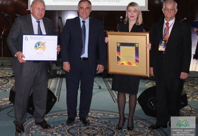 Prestižna međunarodna nagrada Turističkoj zajednici Bjelovarsko-bilogorske županije - ZLATNI INTERSTAS