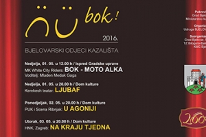 BOK fest 2016. - Bjelovarski odjeci kazališta