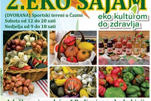 2. Eko sajam “Eko kulturom do zdravlja” 12. i 13.9.2015., Čazma