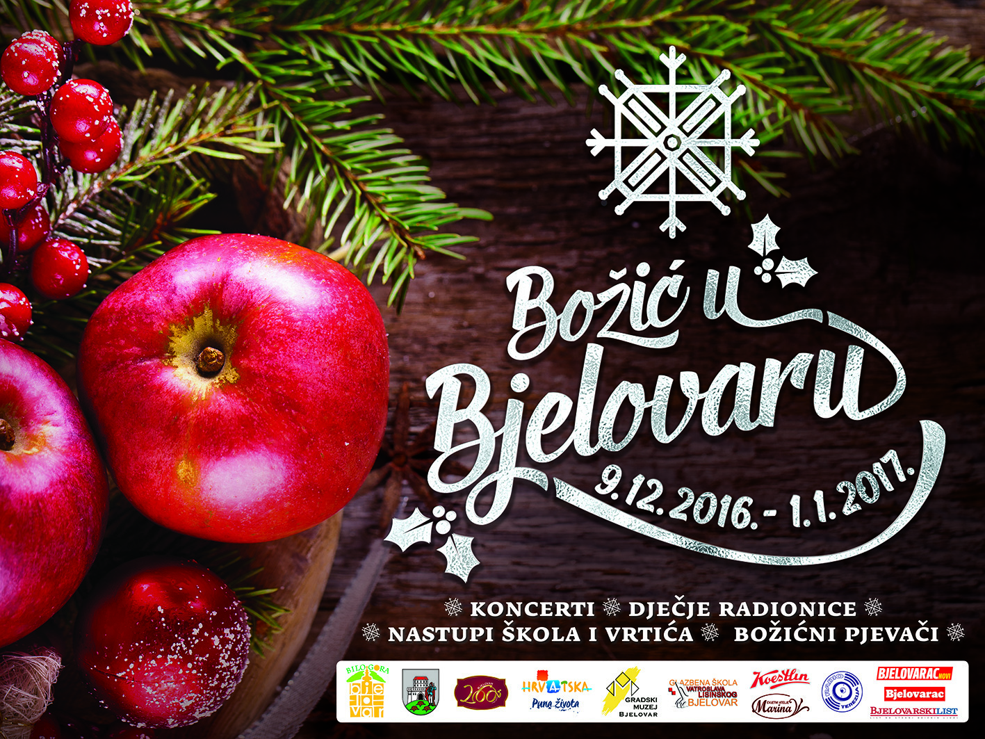 Božić u Bjelovaru 2016.